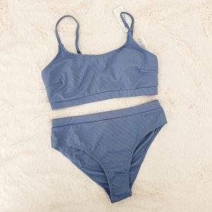 مایو دوتکه زنانه کاپشی کد Z-YF43