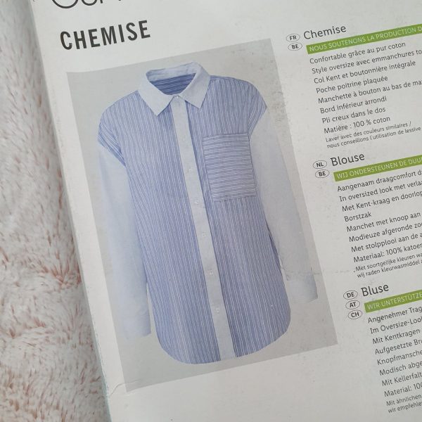 شومیز زنانه اسمارا کد Z-YB54 - Image 4