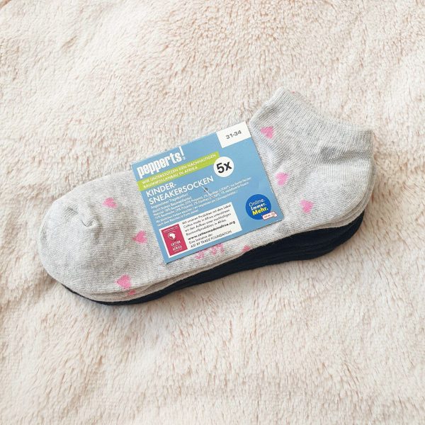 جوراب دخترانه پیپرتس کد Z-JG56 مجموعه 5 عددی - Image 1