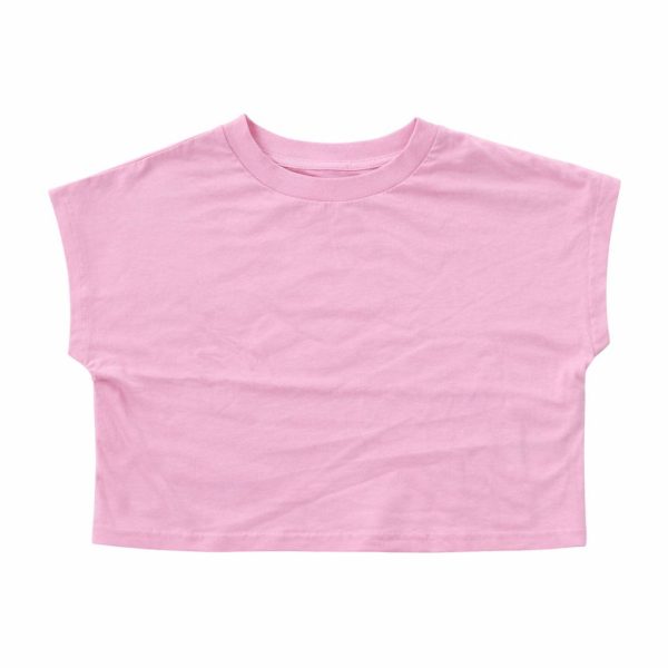 تیشرت کراپ دخترانه اچ اند ام کد Z-DFD43 - Image 1