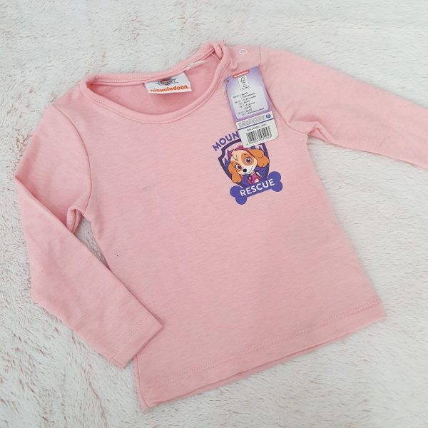 3 (2) تیشرت آستین بلند دخترانه کد Z-R43 - Image 1