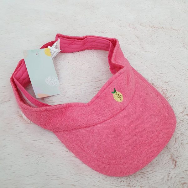 کلاه آفتابگیر دخترانه کد Z-TY43 رنگ صورتی - Image 1