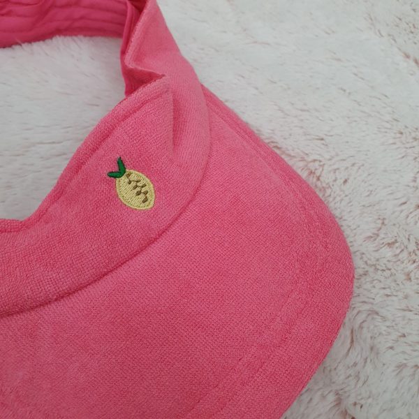 کلاه آفتابگیر دخترانه کد Z-TY43 رنگ صورتی - Image 2