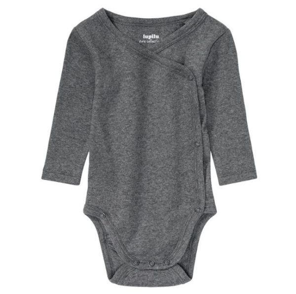 بادی آستین بلند نوزادی لوپیلو مدل نقطه دار بسته دو عددی کد Z-GC54 - Image 2