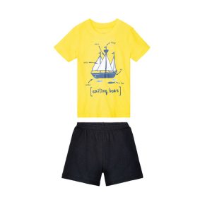 ست تیشرت و شلوارک پسرانه لوپیلو کد Z-TDF43