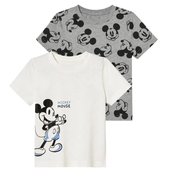 44565 تیشرت دخترانه دیزنی کد Z-HF33 مجموعه 2 عددی - Image 1