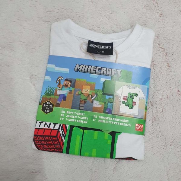 تیشرت پسرانه ماینکرفت کد Z-GD434 - Image 2