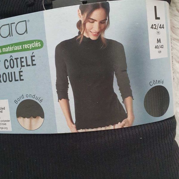 تیشرت آستین بلند کبریتی زنانه اسمارا کد Z-RTE32 - Image 3