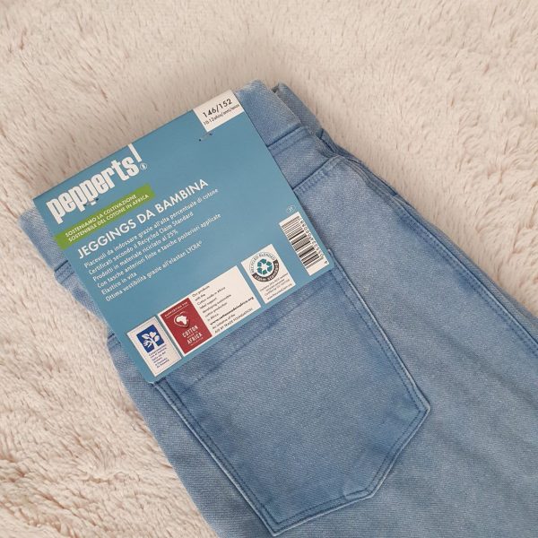 لگینگ طرح جین دخترانه پیپرتس کد Z-YTF54 - Image 4