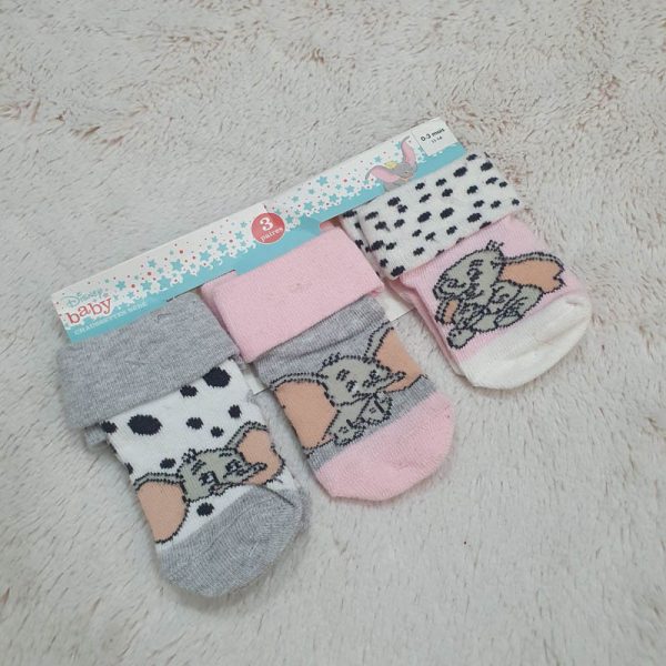 photo_2025-11-27_12-15-00 جوراب نوزاد دیزنی کد Z-RW23 مجموعه 3 عددی - Image 1