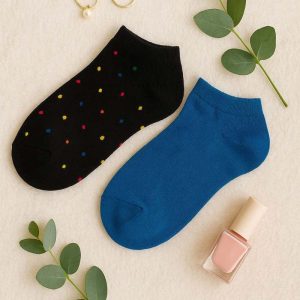 جوراب زنانه اسمارا کد Z-TD43 مجموعه 2 عددی