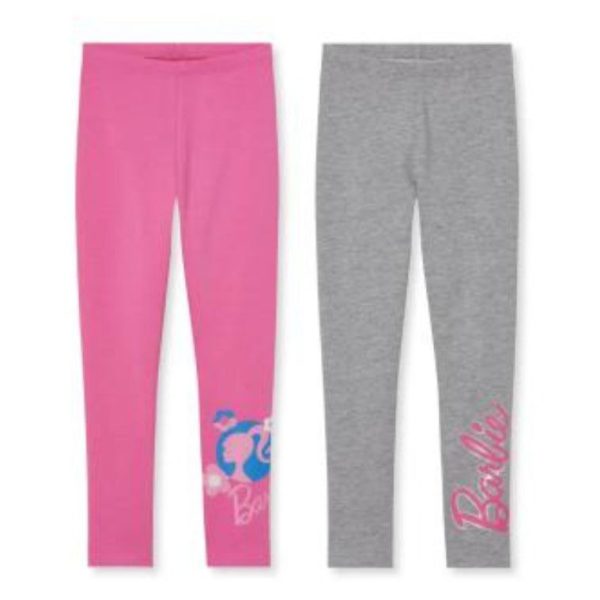 5456 شلوار دخترانه باربی کد Z-YR32 مجموعه 2 عددی - Image 1