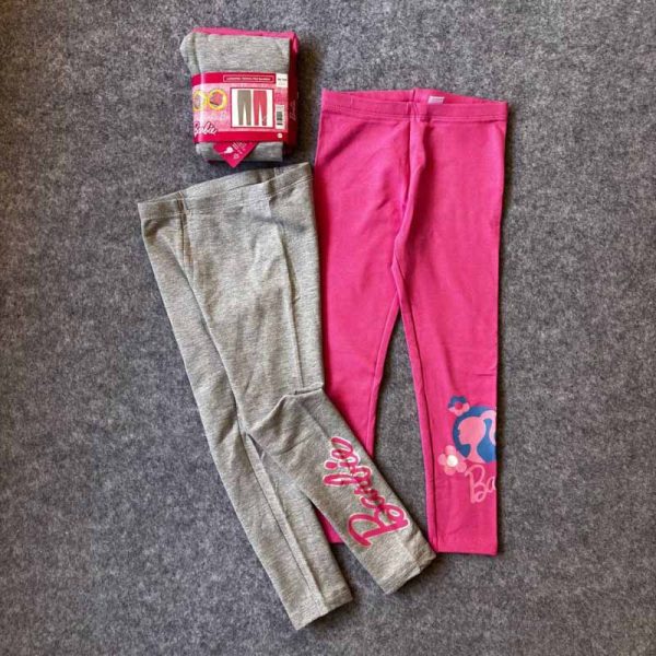 شلوار دخترانه باربی کد Z-YR32 مجموعه 2 عددی - Image 3