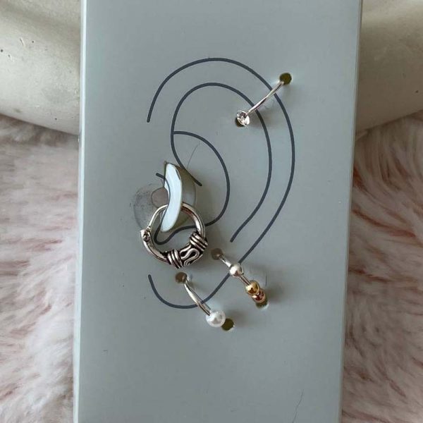 ست گوشواره نقره زنانه آی ام کد Z-TC43 - Image 4