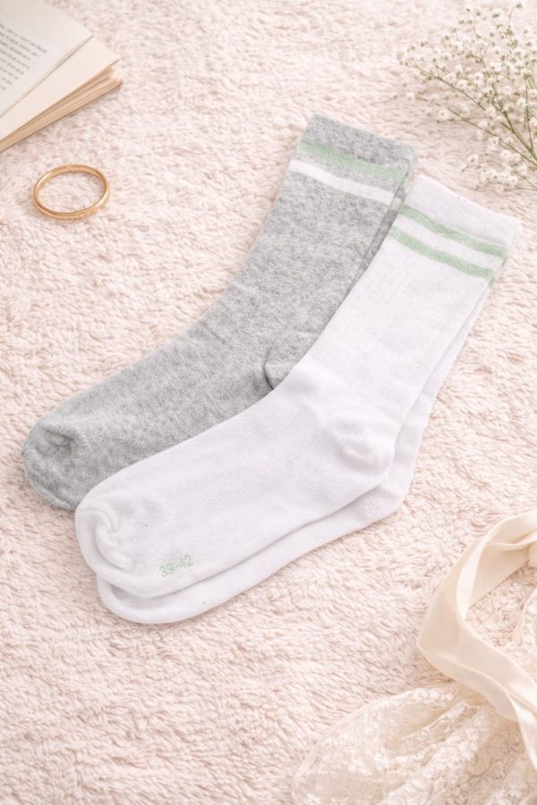 جوراب ساق بلند زنانه اسمارا کد Z-RDX22 - Image 2