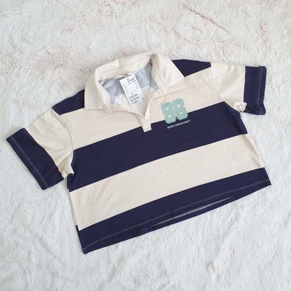 تیشرت کراپ دخترانه اچ اند ام کد Z-TC43 - Image 2