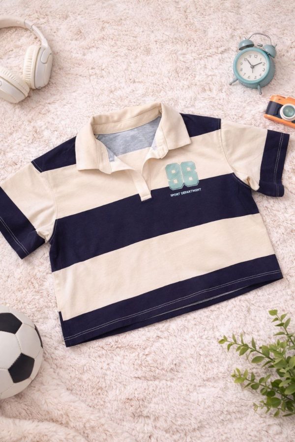 تیشرت کراپ دخترانه اچ اند ام کد Z-TC43 - Image 4