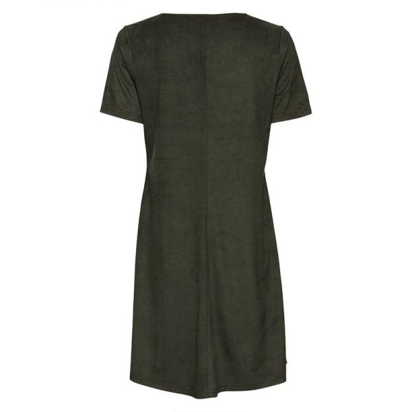 پیراهن مخمل زنانه اسمارا کد Z-FS21 - Image 2