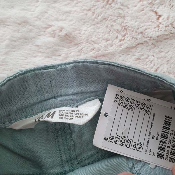 شلوارک جین دخترانه اچ اند ام کد Z-TD33 - Image 3