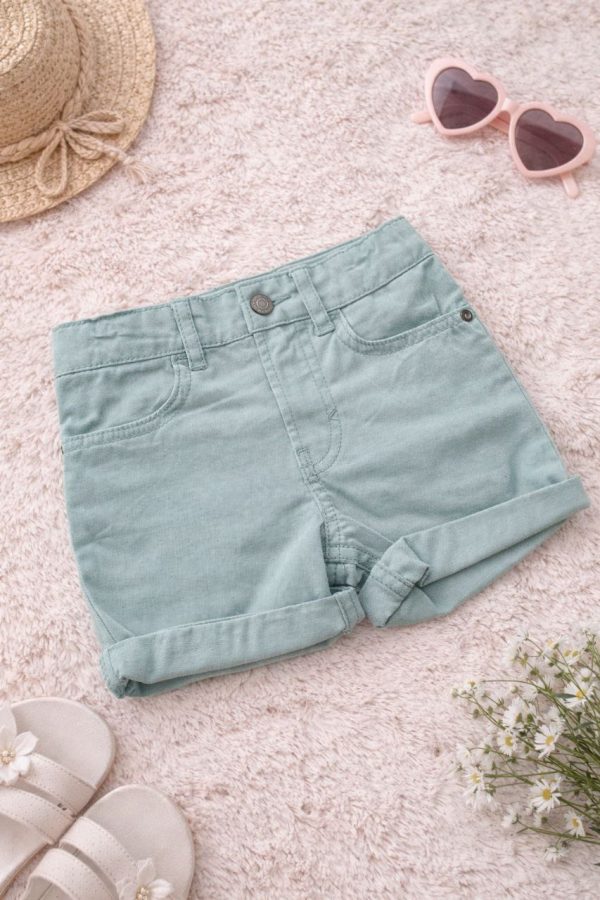 شلوارک جین دخترانه اچ اند ام کد Z-TD33 - Image 5