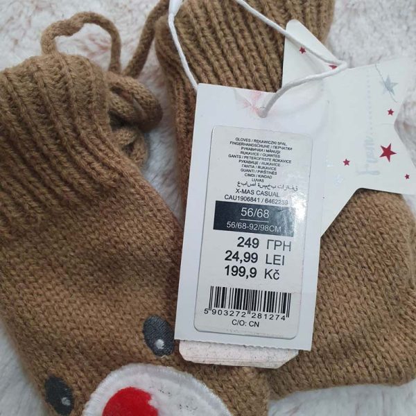 دستکش نوزاد کول کلاب کد Z-FF2 - Image 2