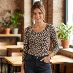 تیشرت زنانه اسمارا کد Z-HT15 - Image 2