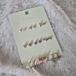 گوشواره زنانه آی ام کد Z-GV54 مجموعه 9 عددی - Image 2