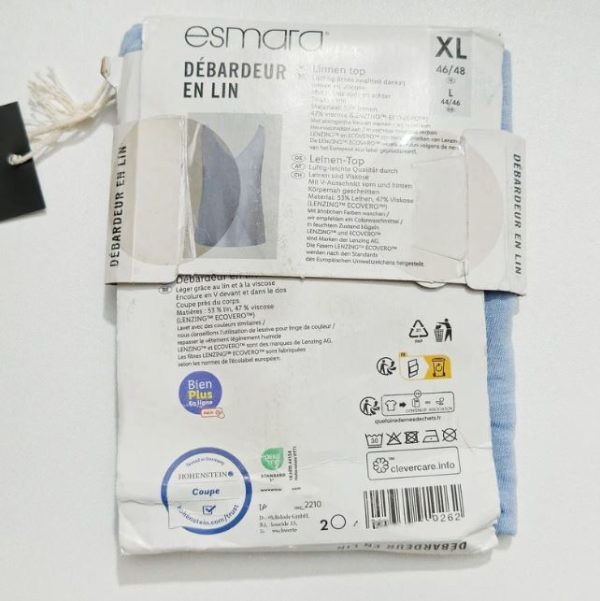 تاپ زنانه اسمارا کد Z-D657 - Image 3