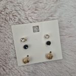 گوشواره زنانه آی ام کد Z-TD41 مجموعه 3 عددی - Image 3