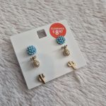 گوشواره زنانه آی ام کد Z-TZ41 مجموعه 3 عددی - تصویر 2