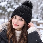 کلاه بافت زنانه آی ام کد Z-HG65 - تصویر 3