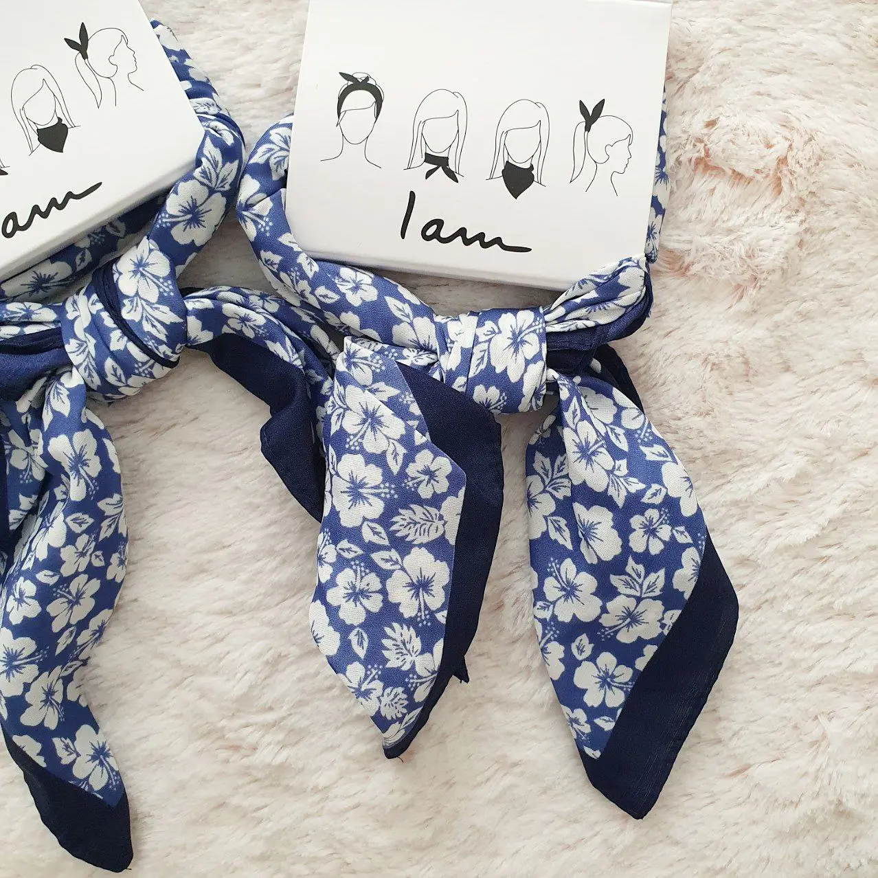 مینی اسکارف زنانه آی ام کد Z-YB56 - Image 2