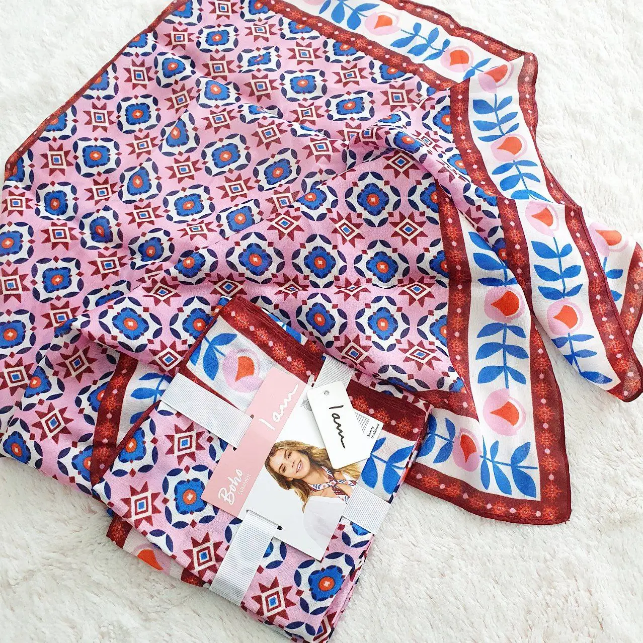 مینی اسکارف زنانه آی ام کد Z-YV32 - Image 3