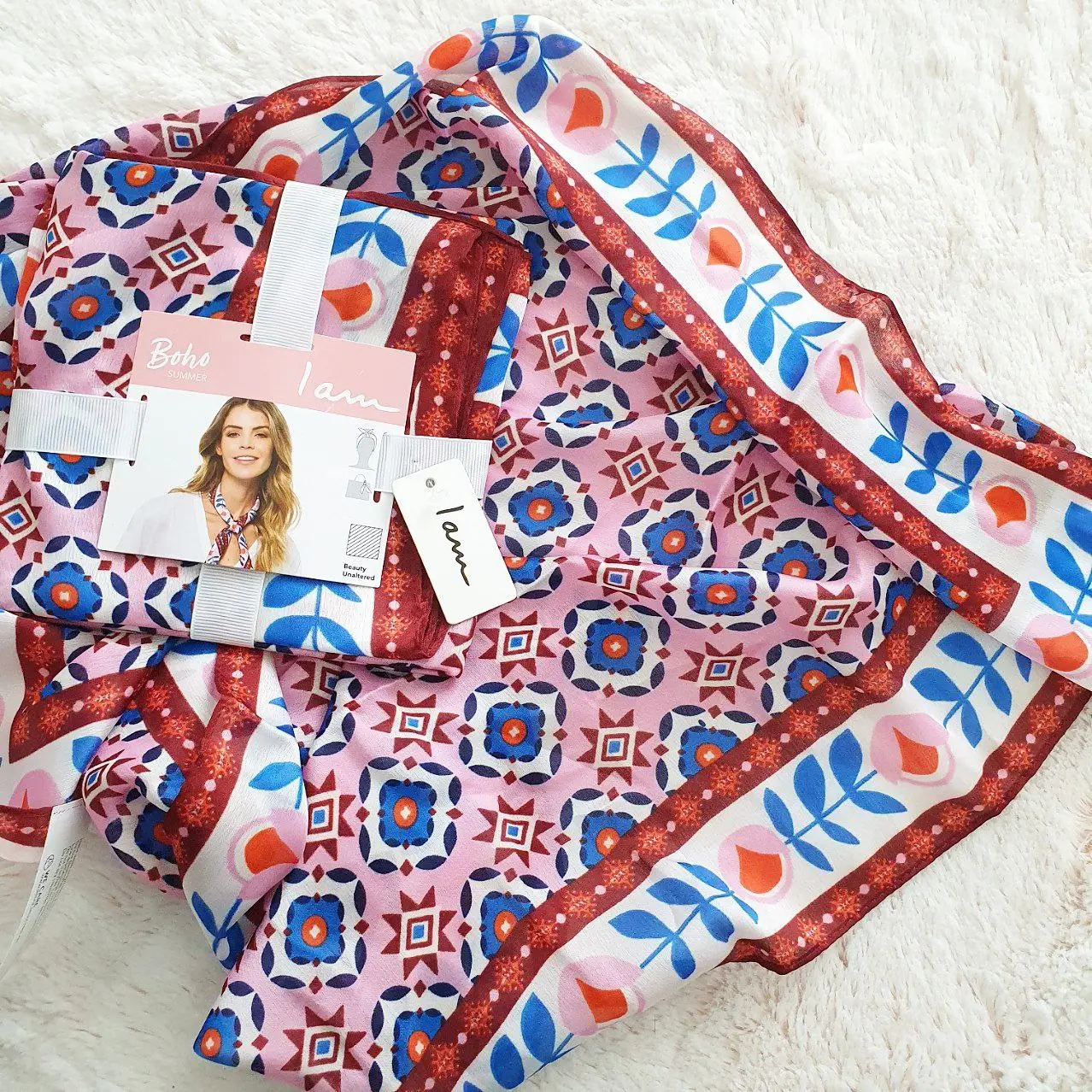 مینی اسکارف زنانه آی ام کد Z-YV32 - Image 4