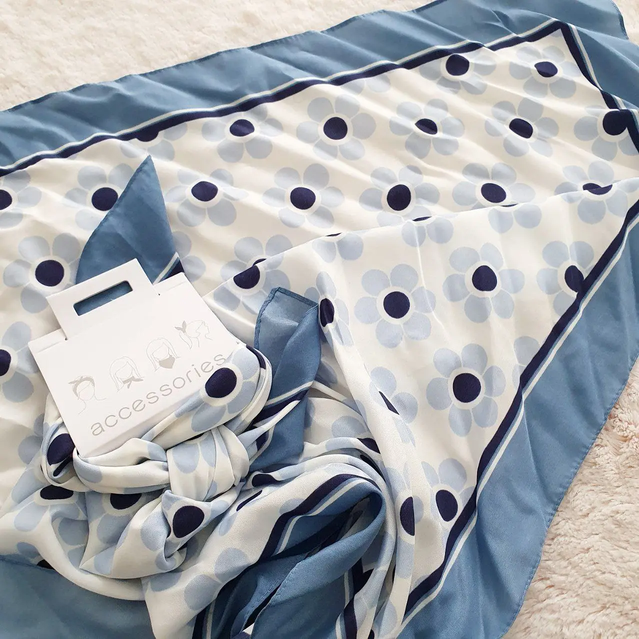 مینی اسکارف زنانه آی ام کد Z-TD32 - Image 3