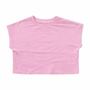 تیشرت کراپ دخترانه اچ اند ام کد Z-DFD43