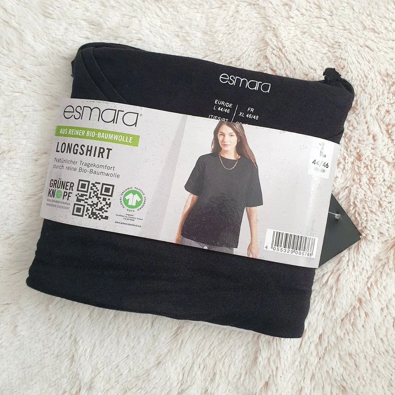 تیشرت زنانه اسمارا کد Z-JFG76 - Image 3