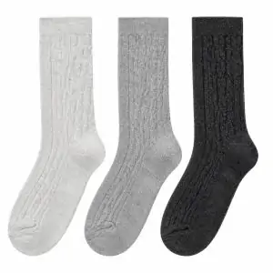 جوراب زنانه اسمارا کد Z-HDF54 بسته 3 عددی