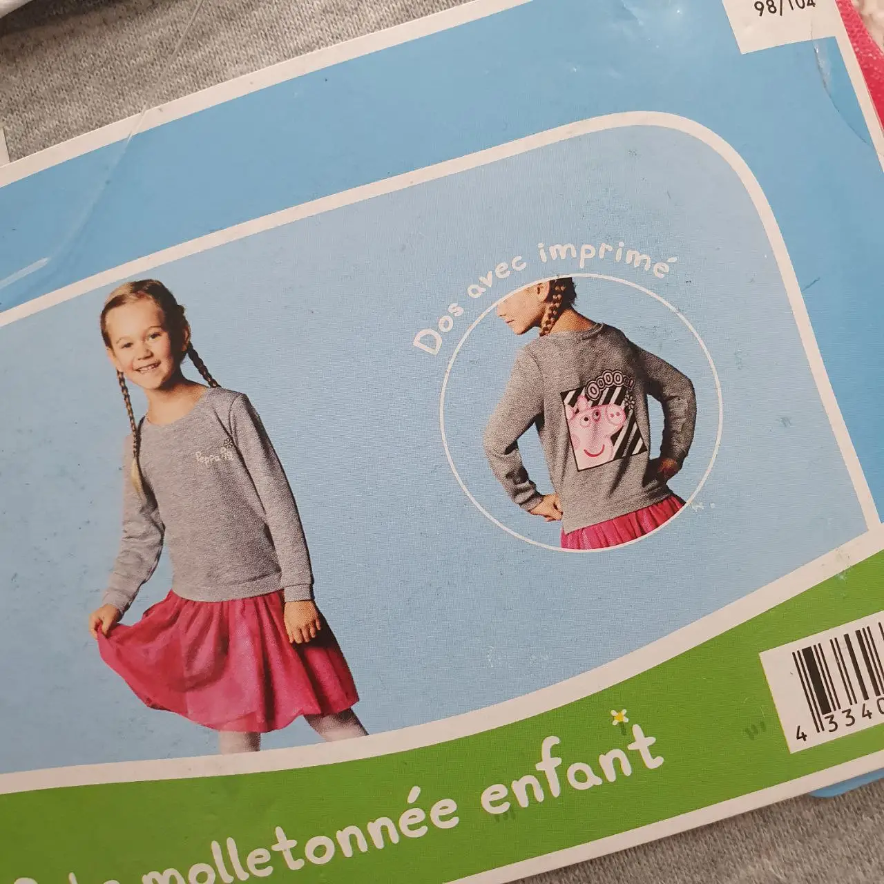 پیراهن دخترانه لیدل کد Z-HJG67 - Image 8