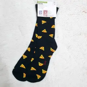 جوراب ساق بلند مدل پیتزا کد Z-YRF45