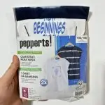 تیشرت آستین کوتاه دخترانه پیپرتس کد Z-FD33 مجموعه 2 عددی - Image 3