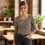 تیشرت زنانه اسمارا کد Z-HT15 - Image 2