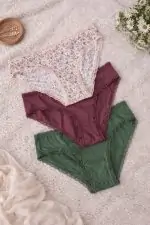 شورت زنانه لفتیز کد Z-YT33 مجموعه 3 عددی - Image 2