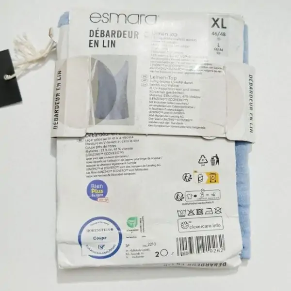 تاپ زنانه اسمارا کد Z-D657 - Image 3